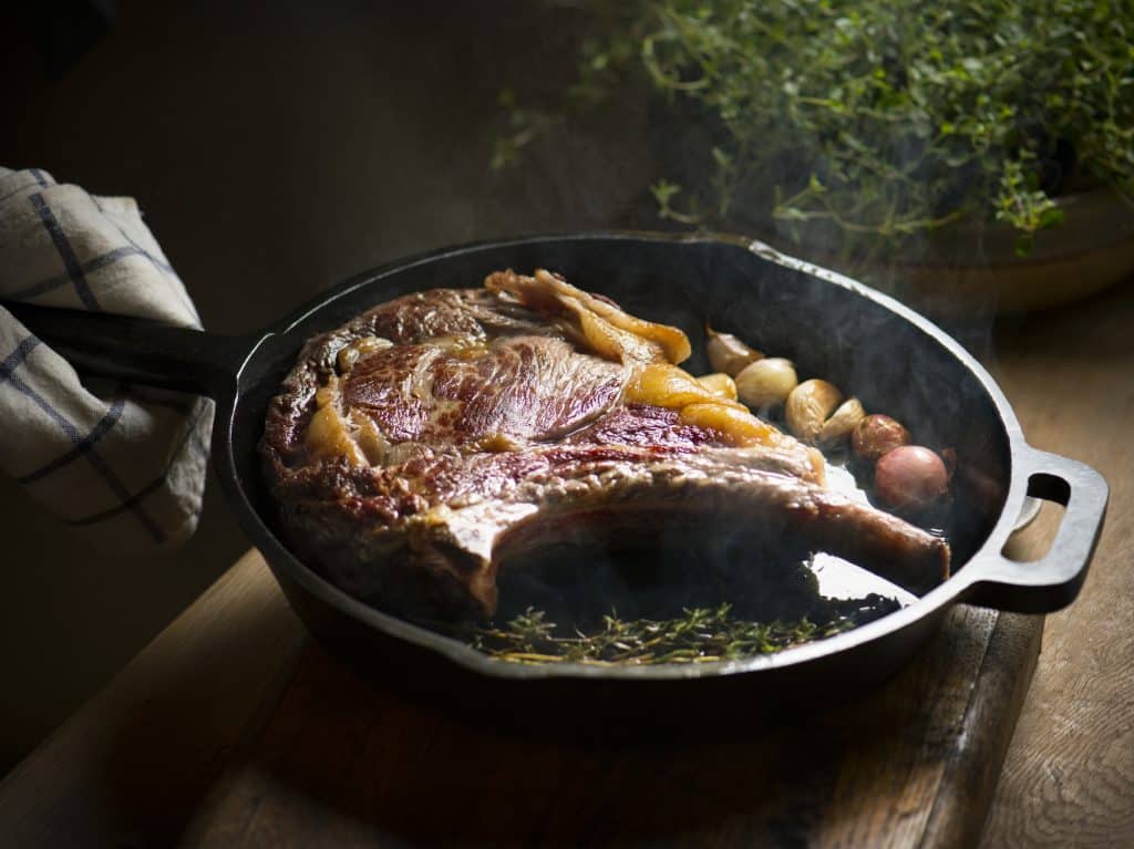 Lamb food photography recipe idea