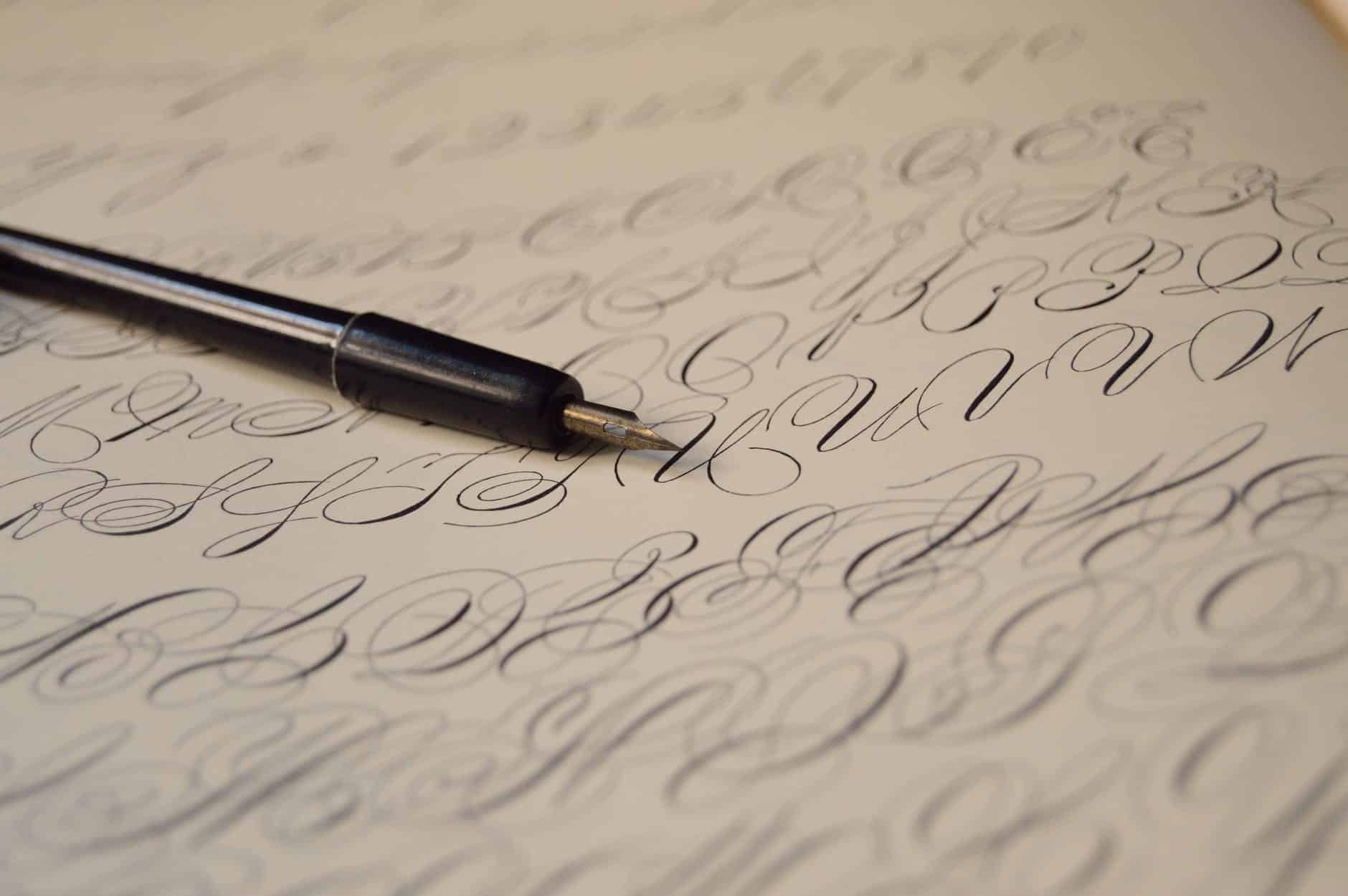 how to start calligraphy