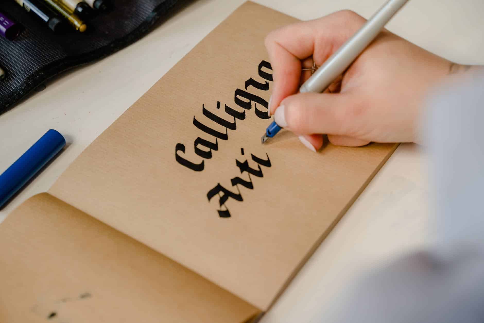how to start calligraphy