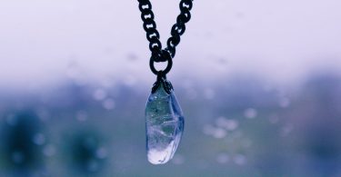 healing crystal necklace