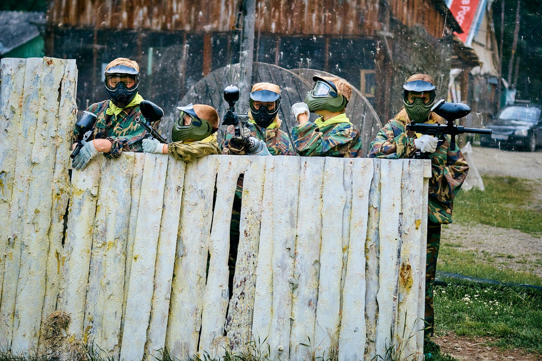 paintball war